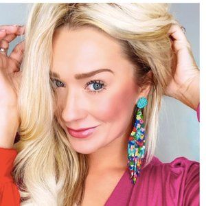 Treasure Jewel Tapestry Multi Colored Earrings